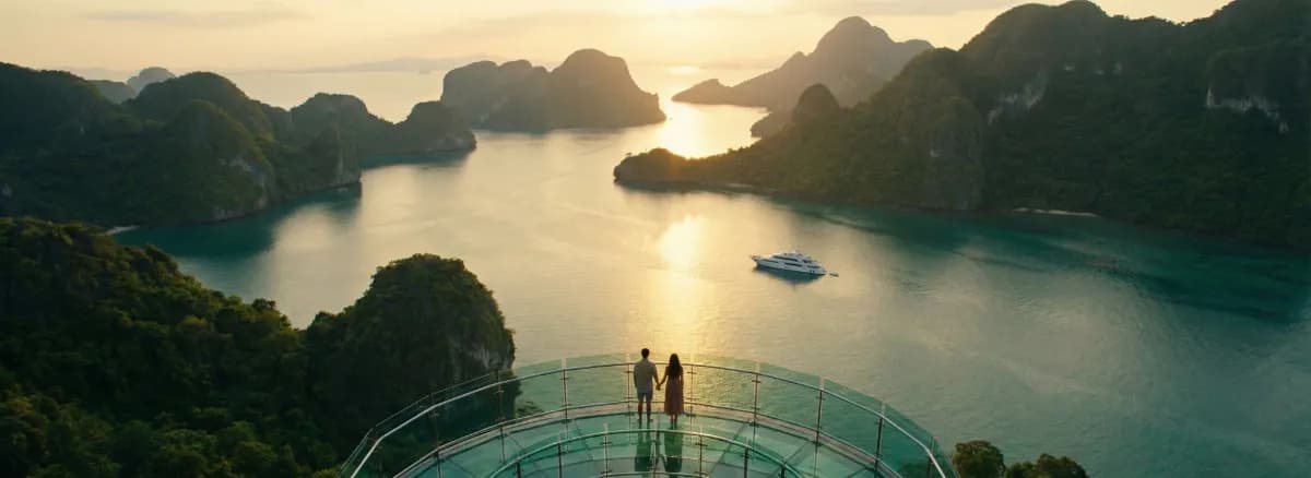 الاقتراحات الرومانسية المواقع الاستراتيجية لغروب الشمس