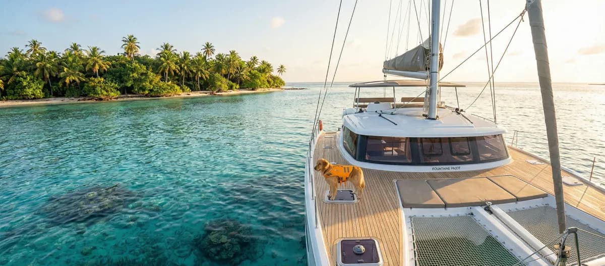 الإبحار مع الحيوانات الأليفة: نصائح لإحضار الكلاب على متن اليخت