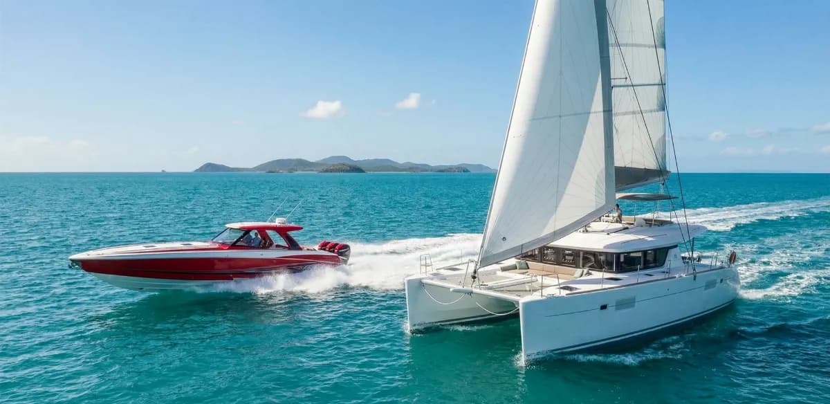 Speedboat vs Catamaran How to Choose Your Perfect Vessel