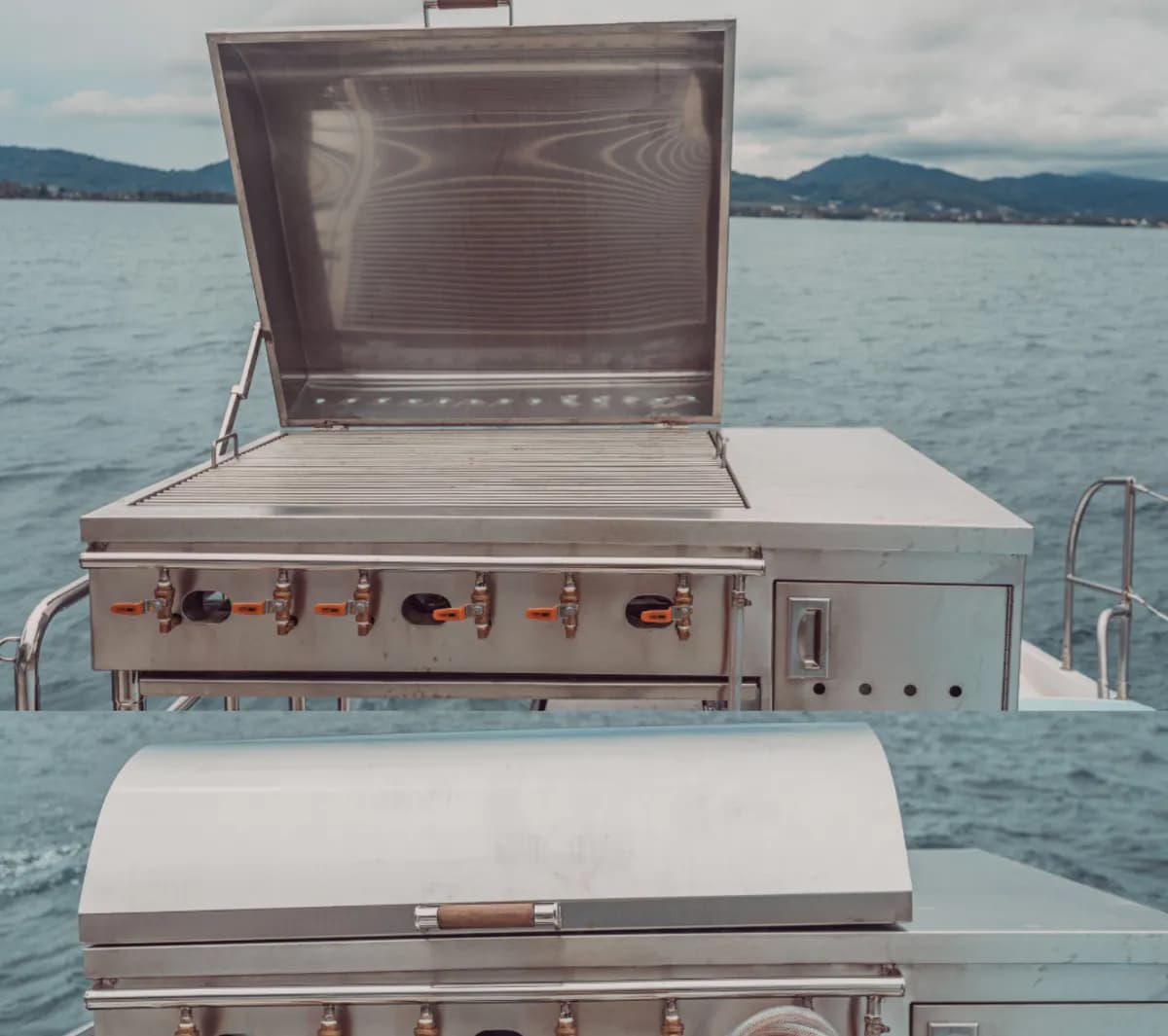 Open air party boat